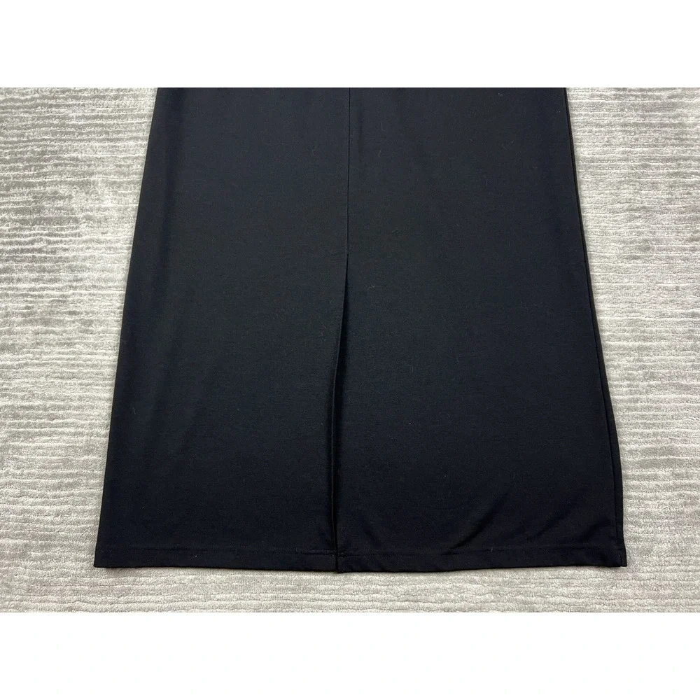 Emma James Liz Claiborne Skirt Womens XL Black Long Polyester‎ Blend Casual